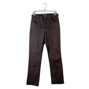 NYDJ Not Your Daughter’s Jeans Designer Black High Rise Slim Boot Jeans Size 8